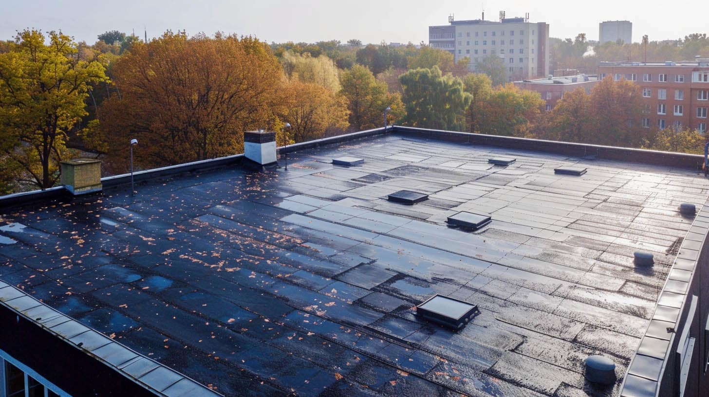 Repaired Roof Cleaning