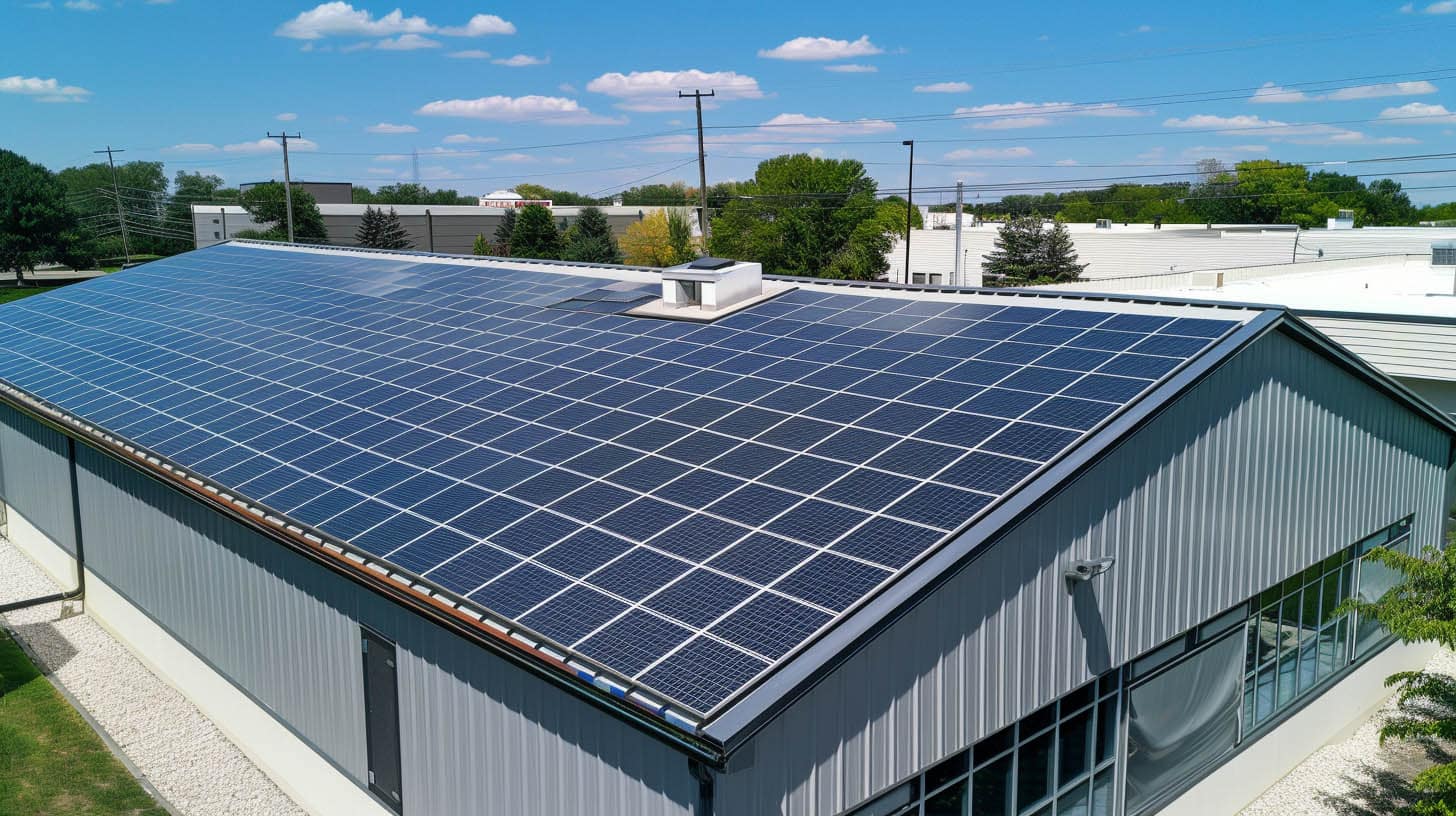 Solar At hut roofing Solar At hut roofing