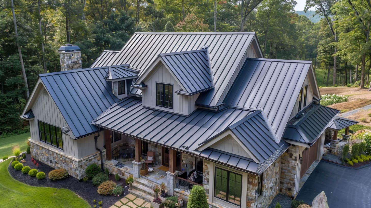 New slop Roofing installation